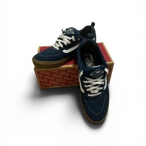 Vans Kyle Walker Gum Sole Blue Suede/Canvas Skate Shoe Size 12